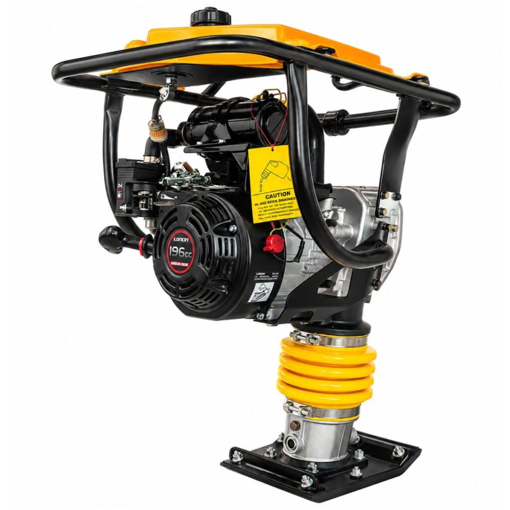 Apisonador Compactador Pata Pata Motor Loncin - 7Hp 80Kg