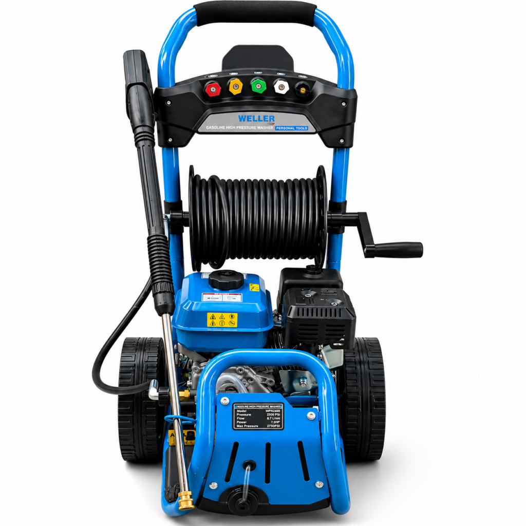 Hidrolavadora Industrial 7 HP Profesional - Manguera 12 Metros