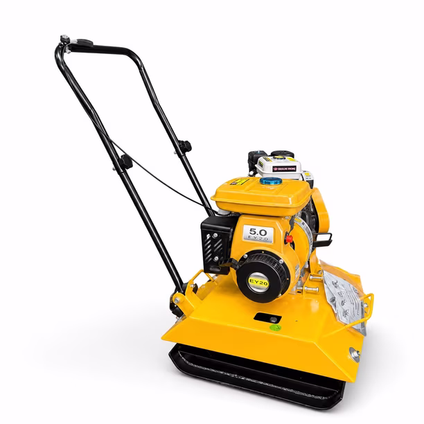 Placa Compactadora Bencinera 120kg, Motor Y20 5hp